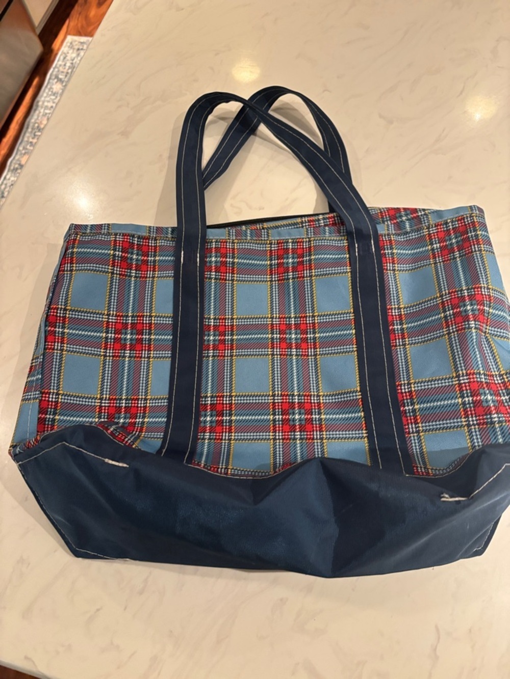 L.L. Bean Plaid Tote - Picture 2 of 6